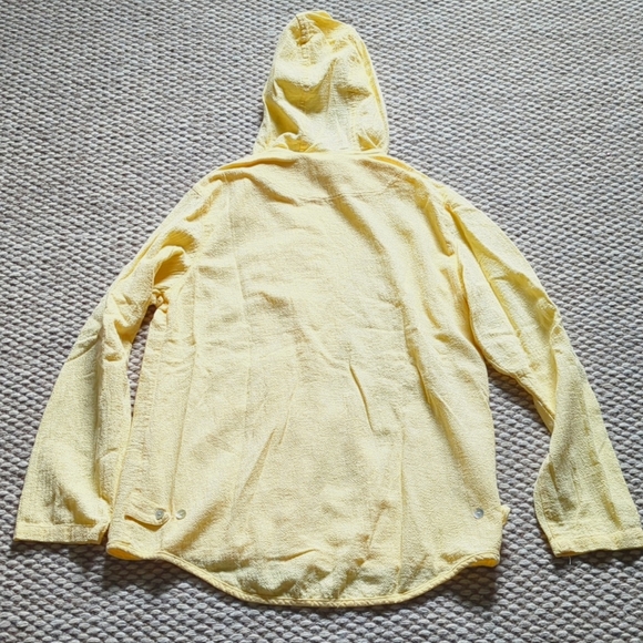 Lightweight hooded yellow Lulu B jacket - Picture 6 of 7